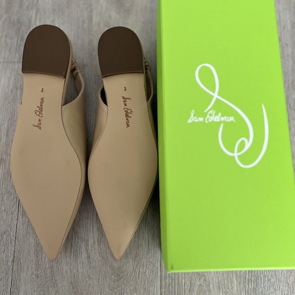 NEW Sam Edelman Flats - Whitney Slingback Pointed Toe Flat (Size 8) - Picture 4 of 6